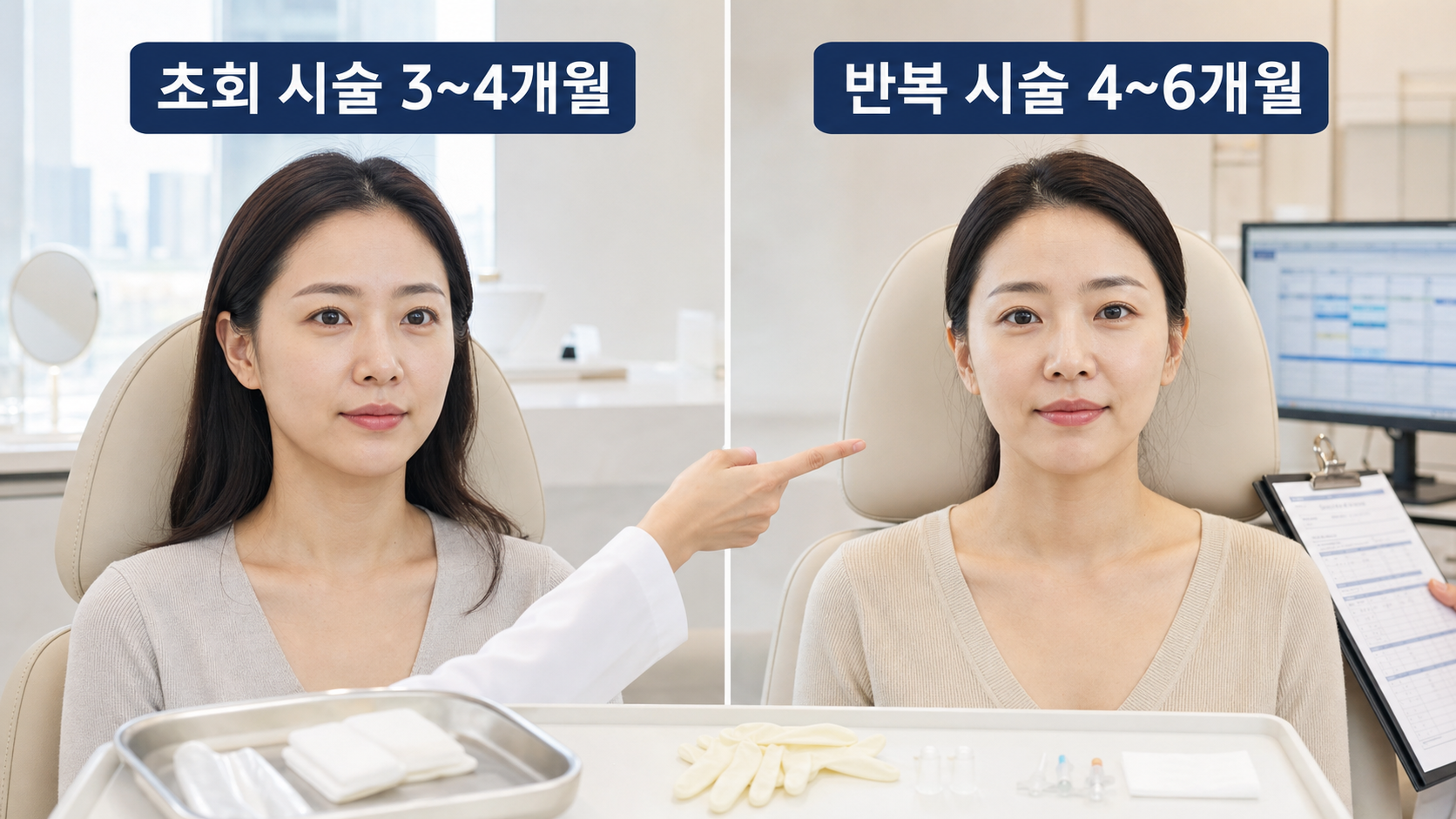 강남 보톡스 유지기간: 이마 시술 후 실제 유지 기간은 얼마나 되나요