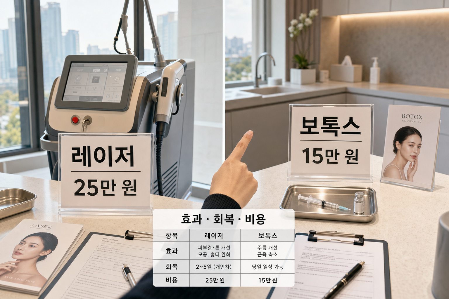 강남 피부과 레이저 보톡스 시술 선택 완벽 가이드