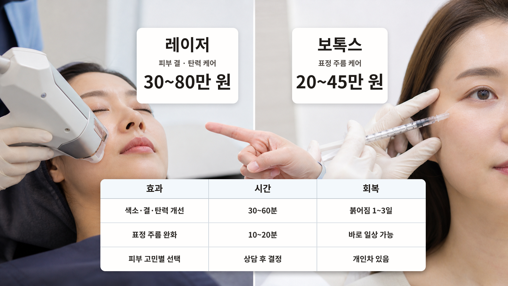 강남 피부과 레이저 보톡스 선택을 위한 종합 가이드