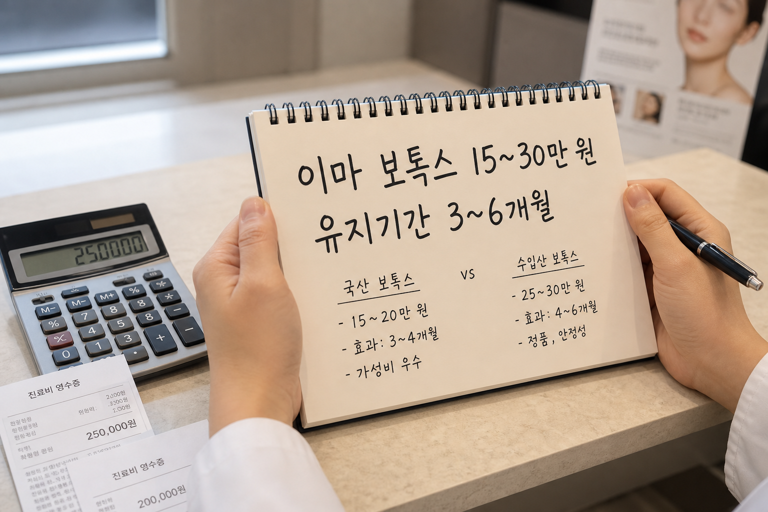 강남 이마 보톡스 비용 유지기간 — 2026년 기준 비용과 상담 체크포인트